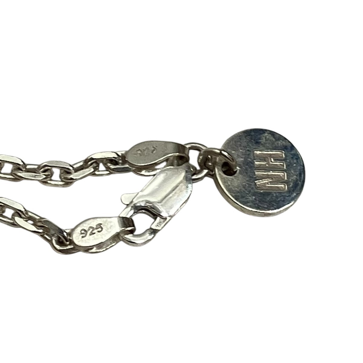 NEIGHBORHOOD(ネイバーフッド) SILVER NBHD LOGO NECKLACEロゴ