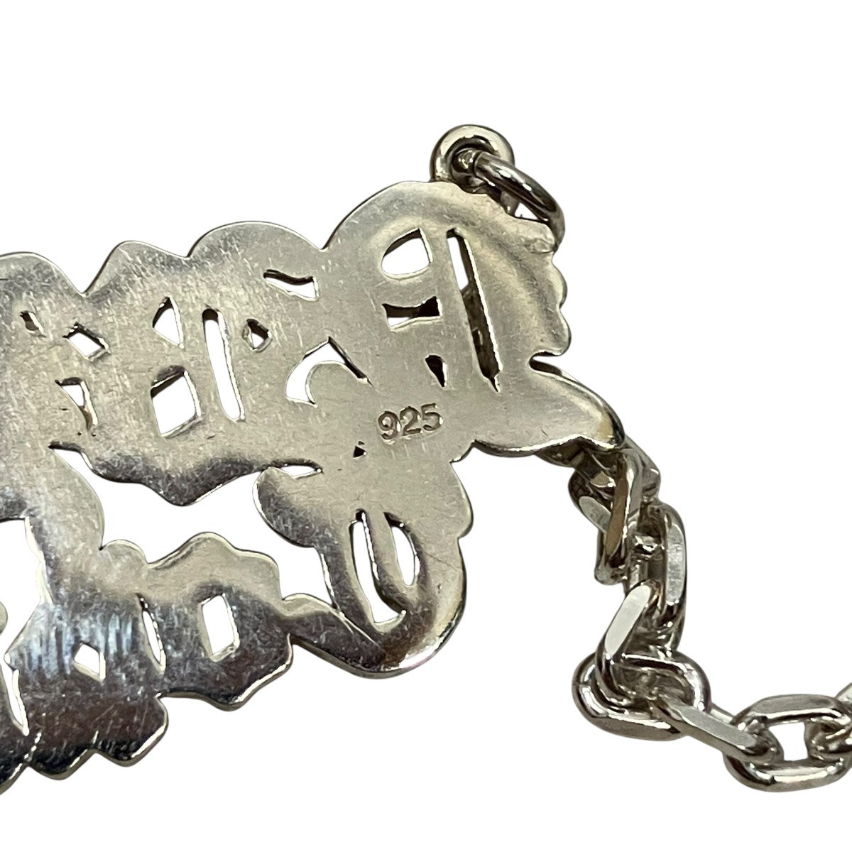 NEIGHBORHOOD(ネイバーフッド) SILVER NBHD LOGO NECKLACEロゴ