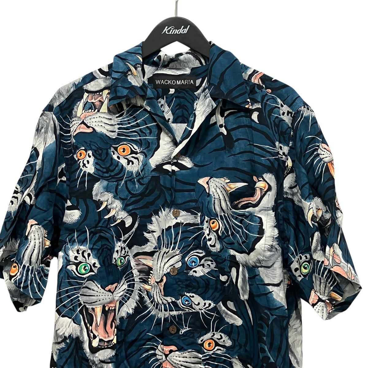 26SSタイガーグラフィックハワイアンカラーシャツ26SSE-WMS-HI02 HAWAIIAN SHIRT S/S