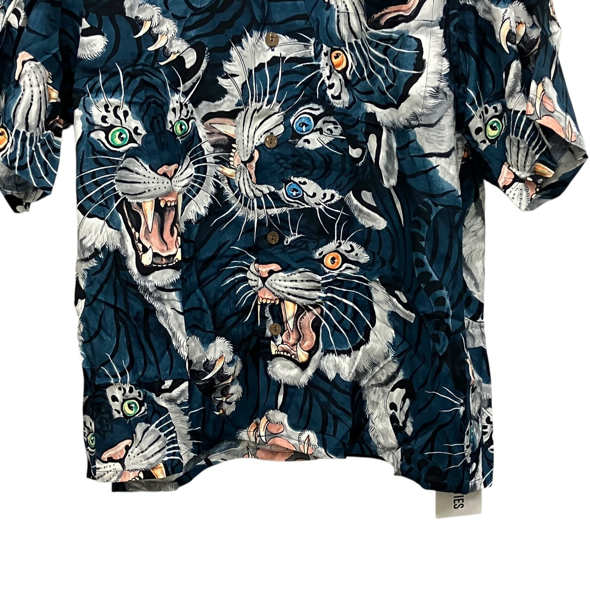 26SSタイガーグラフィックハワイアンカラーシャツ26SSE-WMS-HI02 HAWAIIAN SHIRT S/S