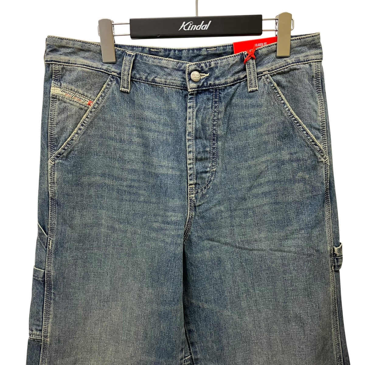 DIESEL relaxed jeans d-livery 068skデニムパンツA19267 068SK 古着・中古-3枚目のアイテム画像