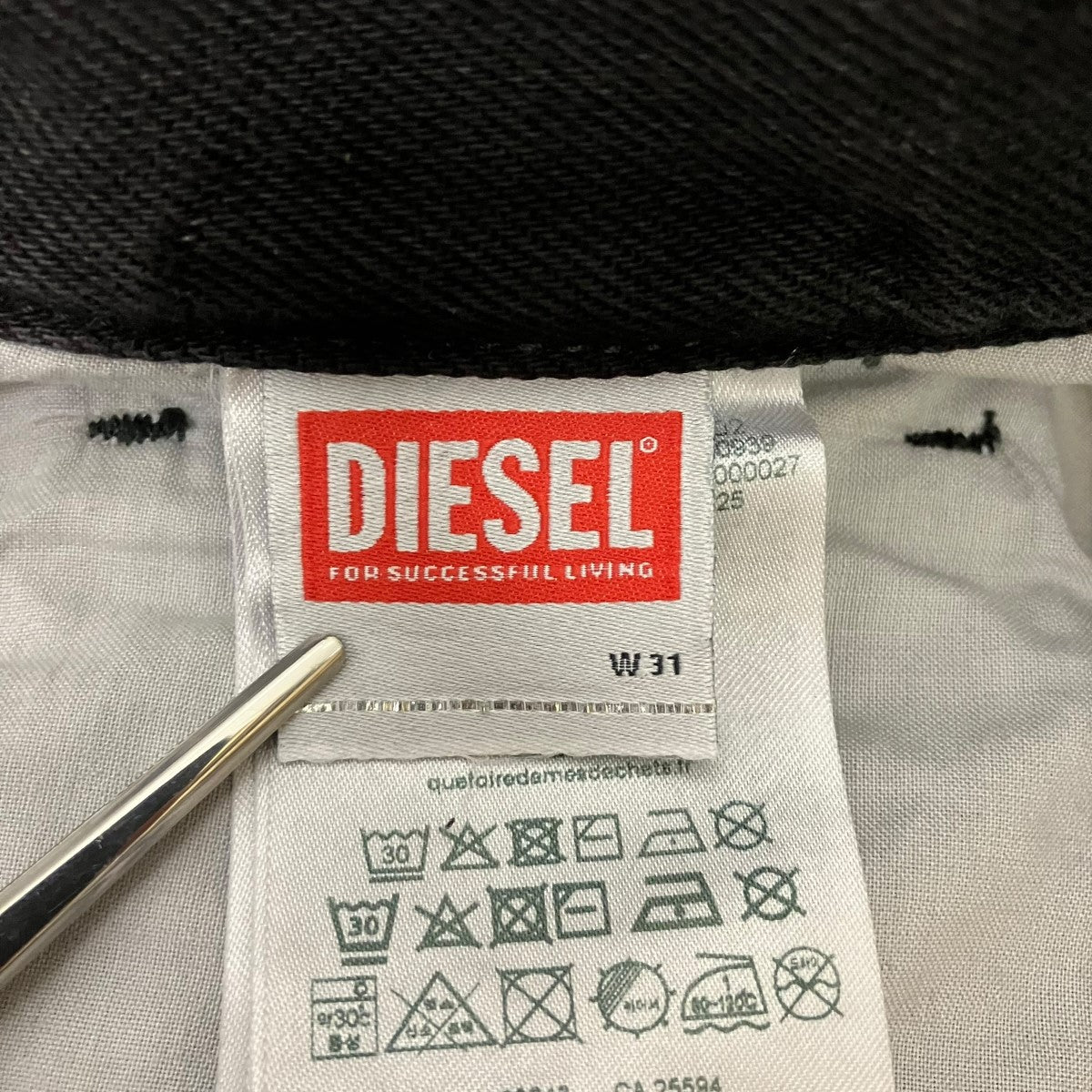 DIESEL relaxed jeans d-riseデニムパンツA06371 09J96 古着・中古-6枚目のアイテム画像