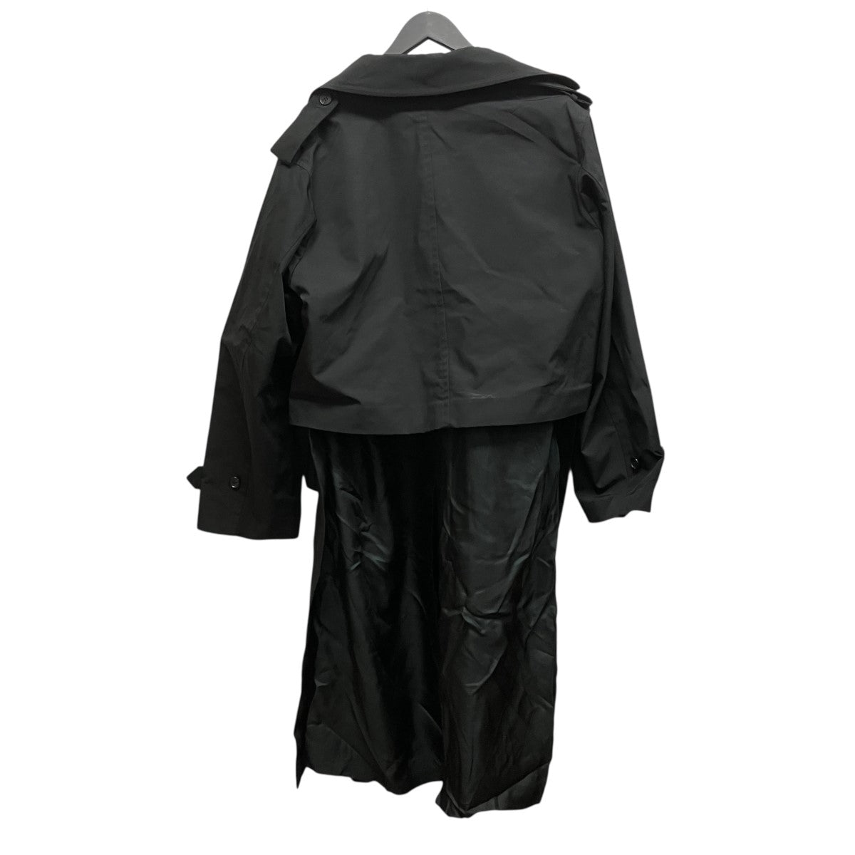 23AWTrench coat with furファードッキングトレンチコートTV32-FA332