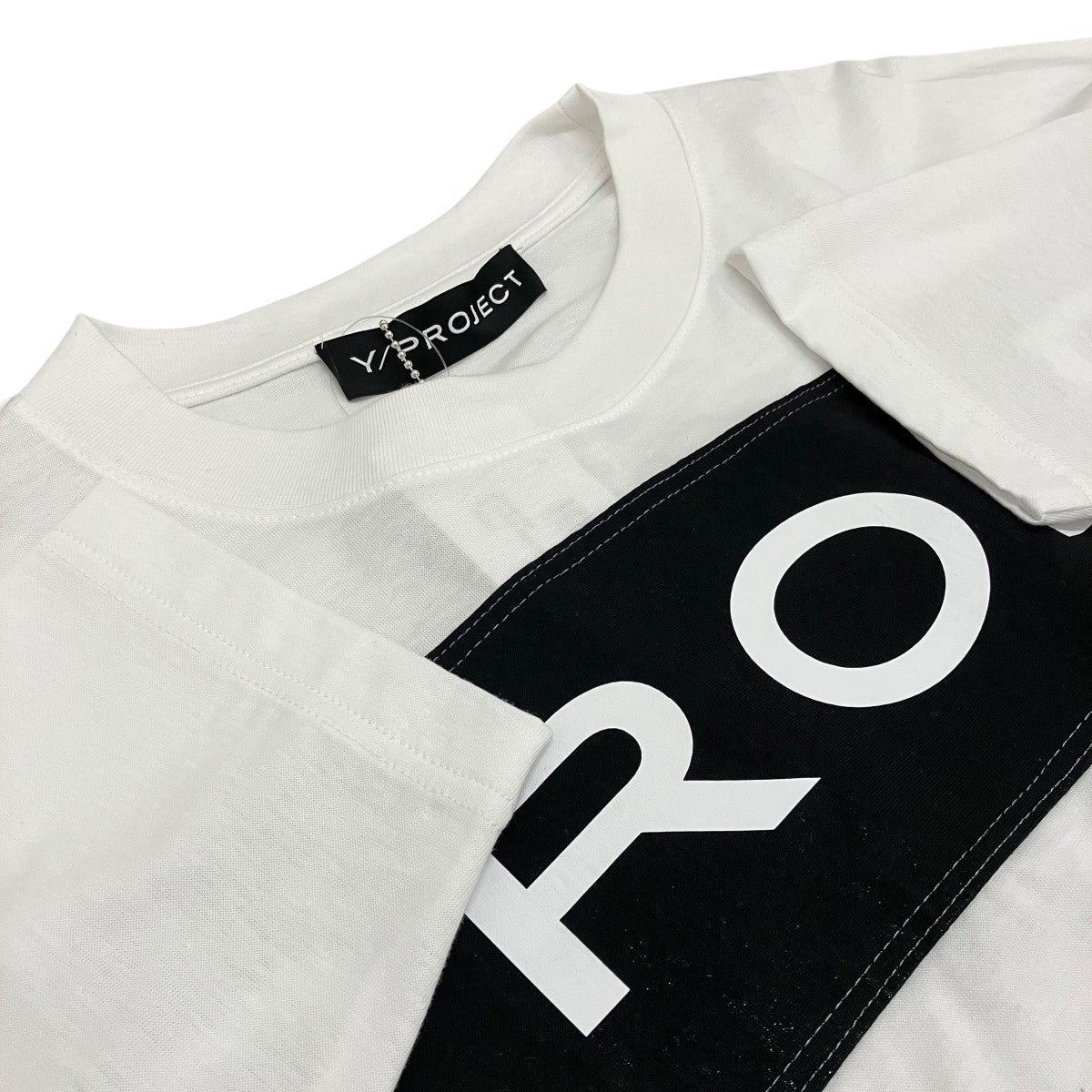 24SS【SCRUNCHED LOGO LONG SLEEVE CROP TOP】クロップドロゴカットソー204TS013
