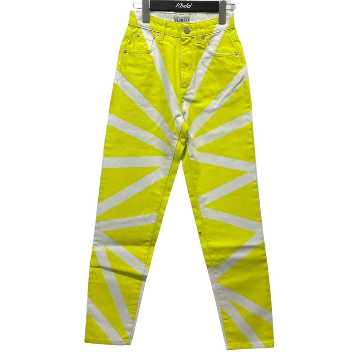 ウォッシュドデニムパンツW13BSUN1DML sunwash strobes tara jean