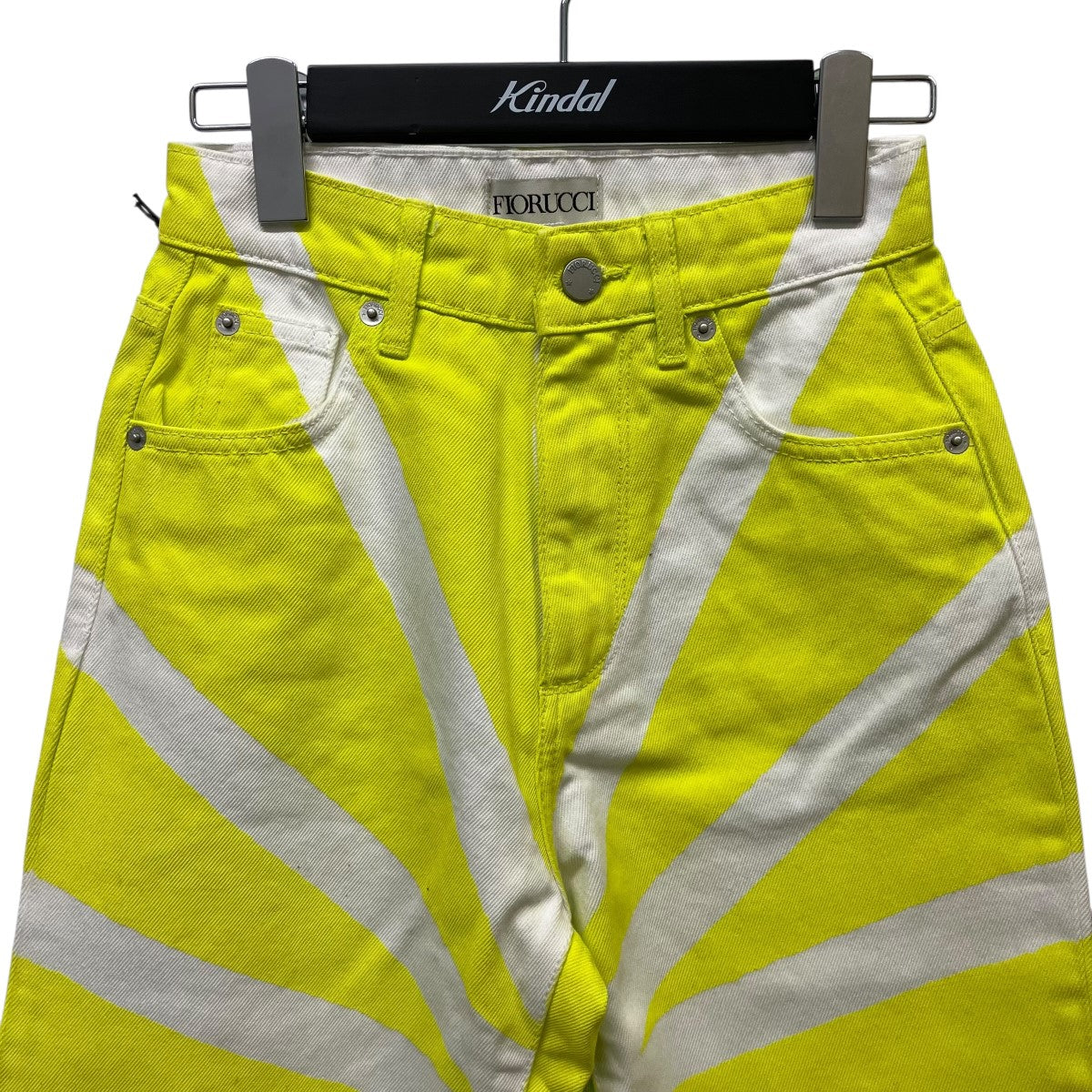 ウォッシュドデニムパンツW13BSUN1DML sunwash strobes tara jean