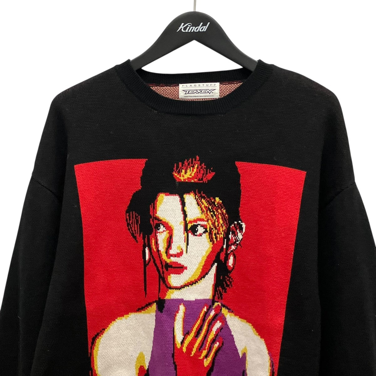 NINA SWEATERグラフィックニットセーターFS1609