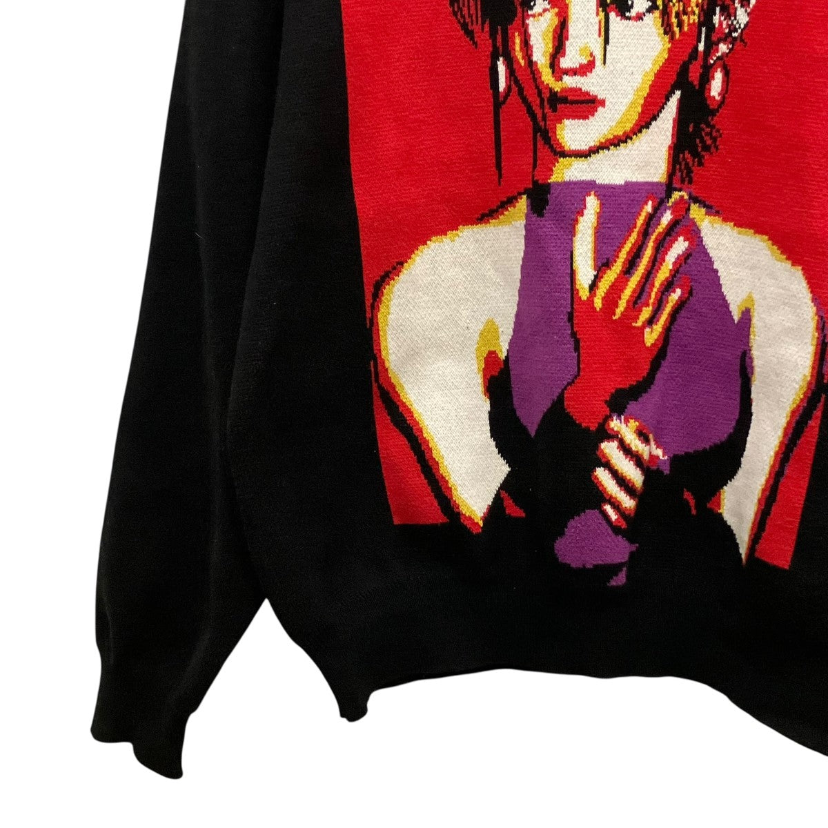 NINA SWEATERグラフィックニットセーターFS1609