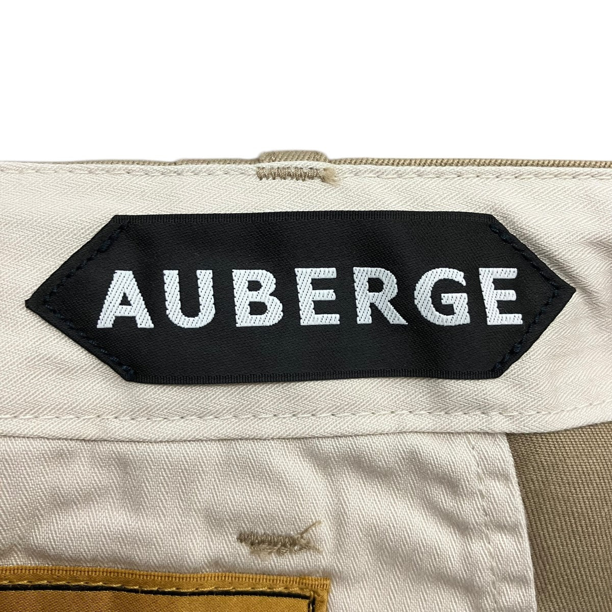 AUBERGE ワイドチノパン 古着・中古-6枚目のアイテム画像