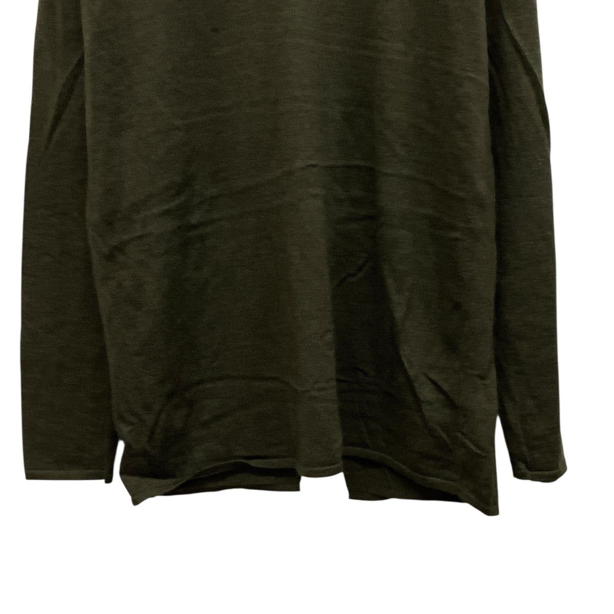 15AWバックスリットVネックハイゲージニットS32CT0678 Back Slit V-Neck Knit