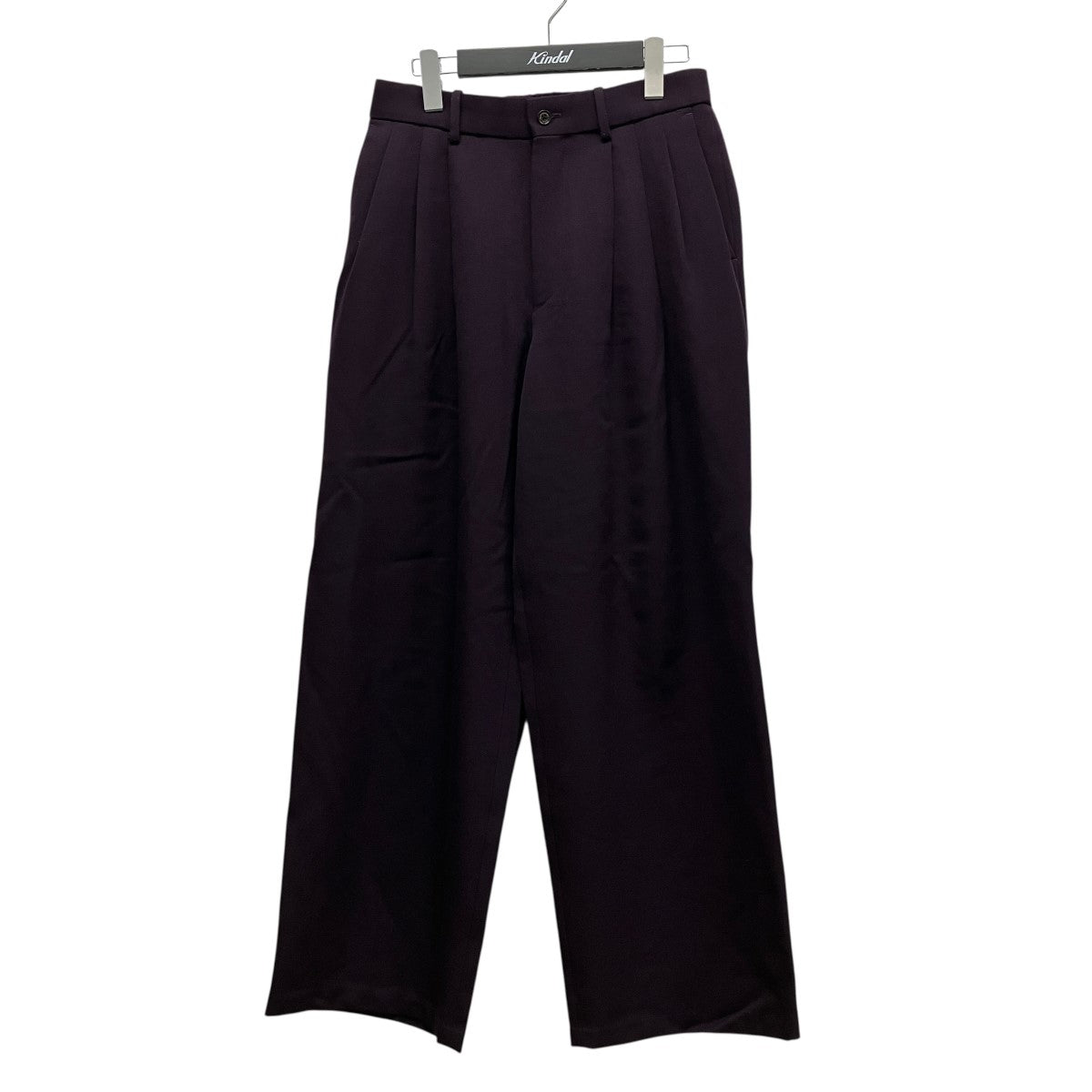 MARKAWARE 25AWトリプルプリーテッドワイドトラウザーズA25C11PT02C 古着・中古-1枚目のアイテム画像