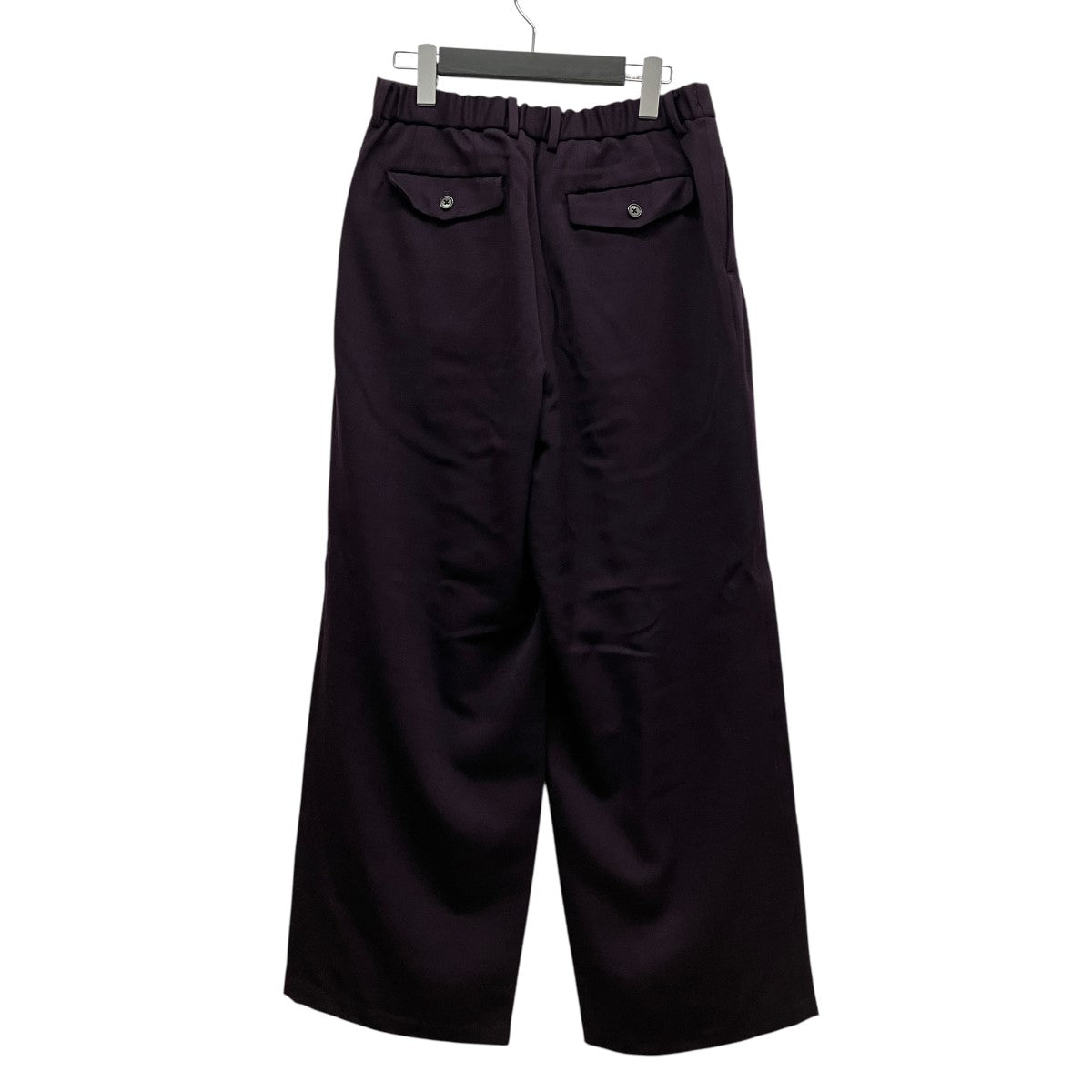 MARKAWARE 25AWトリプルプリーテッドワイドトラウザーズA25C11PT02C 古着・中古-2枚目のアイテム画像