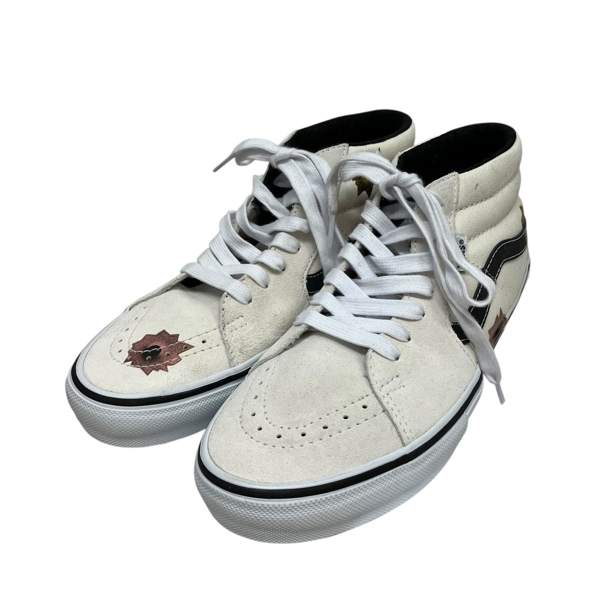 Skate Grosso Mid Bullet Hole Naturalバレットホール柄ハイカットスニーカー721454