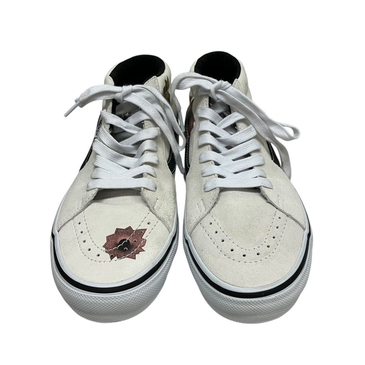 Skate Grosso Mid Bullet Hole Naturalバレットホール柄ハイカットスニーカー721454