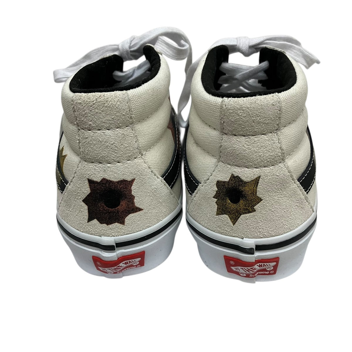 Skate Grosso Mid Bullet Hole Naturalバレットホール柄ハイカットスニーカー721454