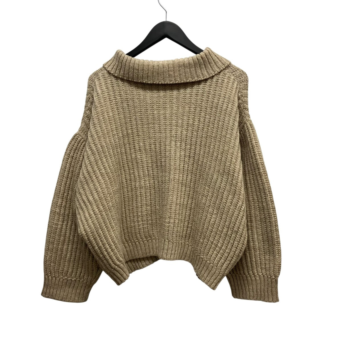24SSDISTORTED KNIT ZIP SWEATERジップアップニットジャケットS67HP0026