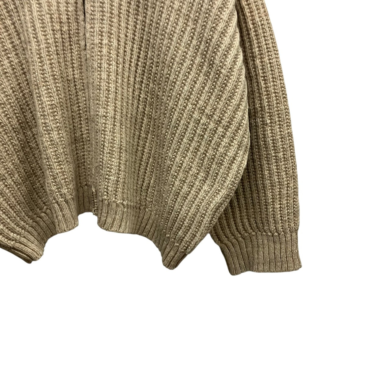 Maison Margiela 24SSDISTORTED KNIT ZIP SWEATERジップアップニットジャケットS67HP0026 古着・中古-4枚目のアイテム画像