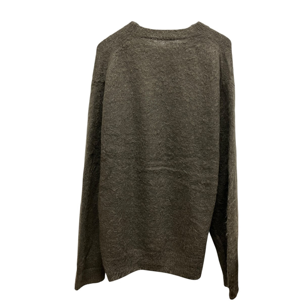 21AWBRUSHED SUPER KID MOHAIR KNIT P OモヘアクルーネックニットA21AP01KM