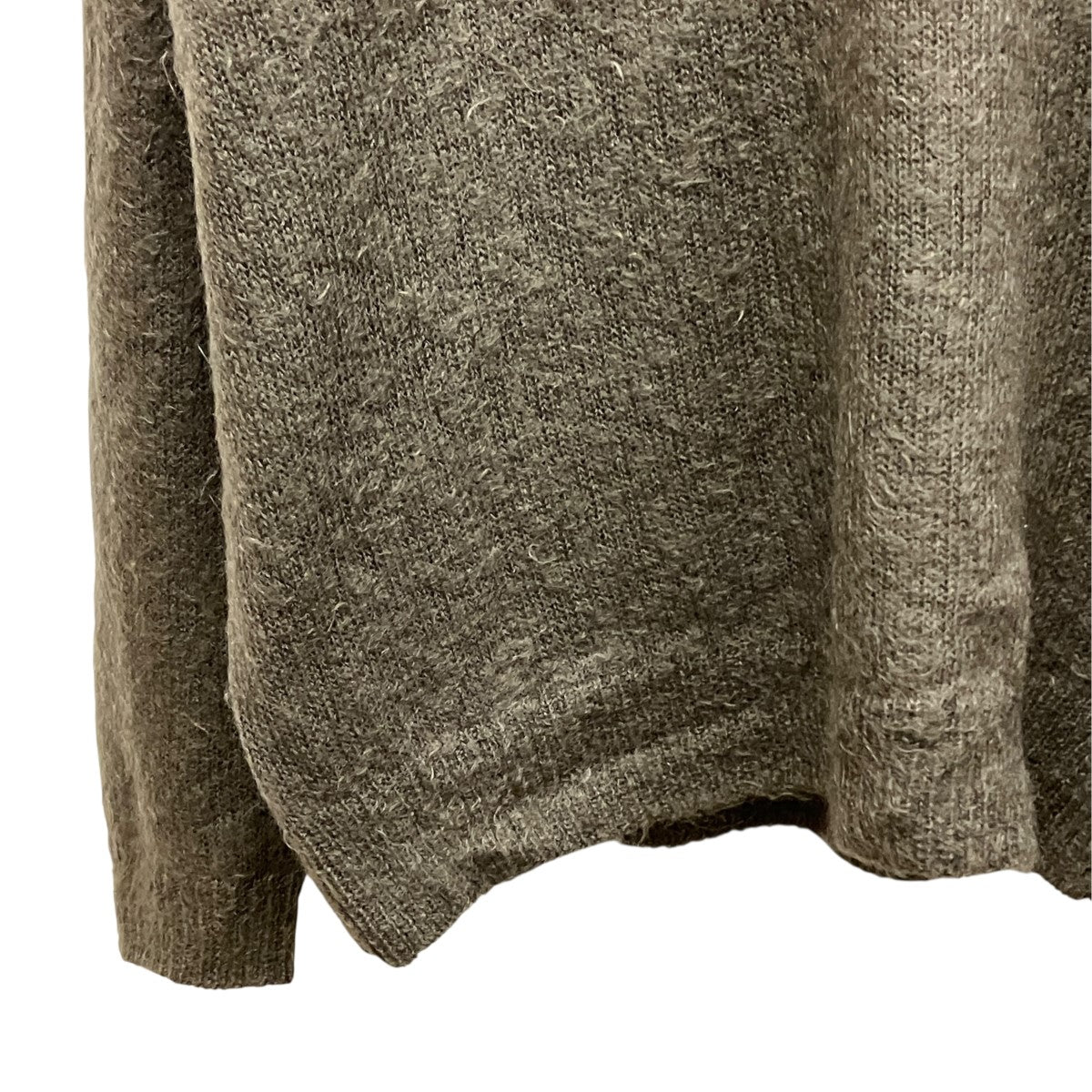 21AWBRUSHED SUPER KID MOHAIR KNIT P OモヘアクルーネックニットA21AP01KM