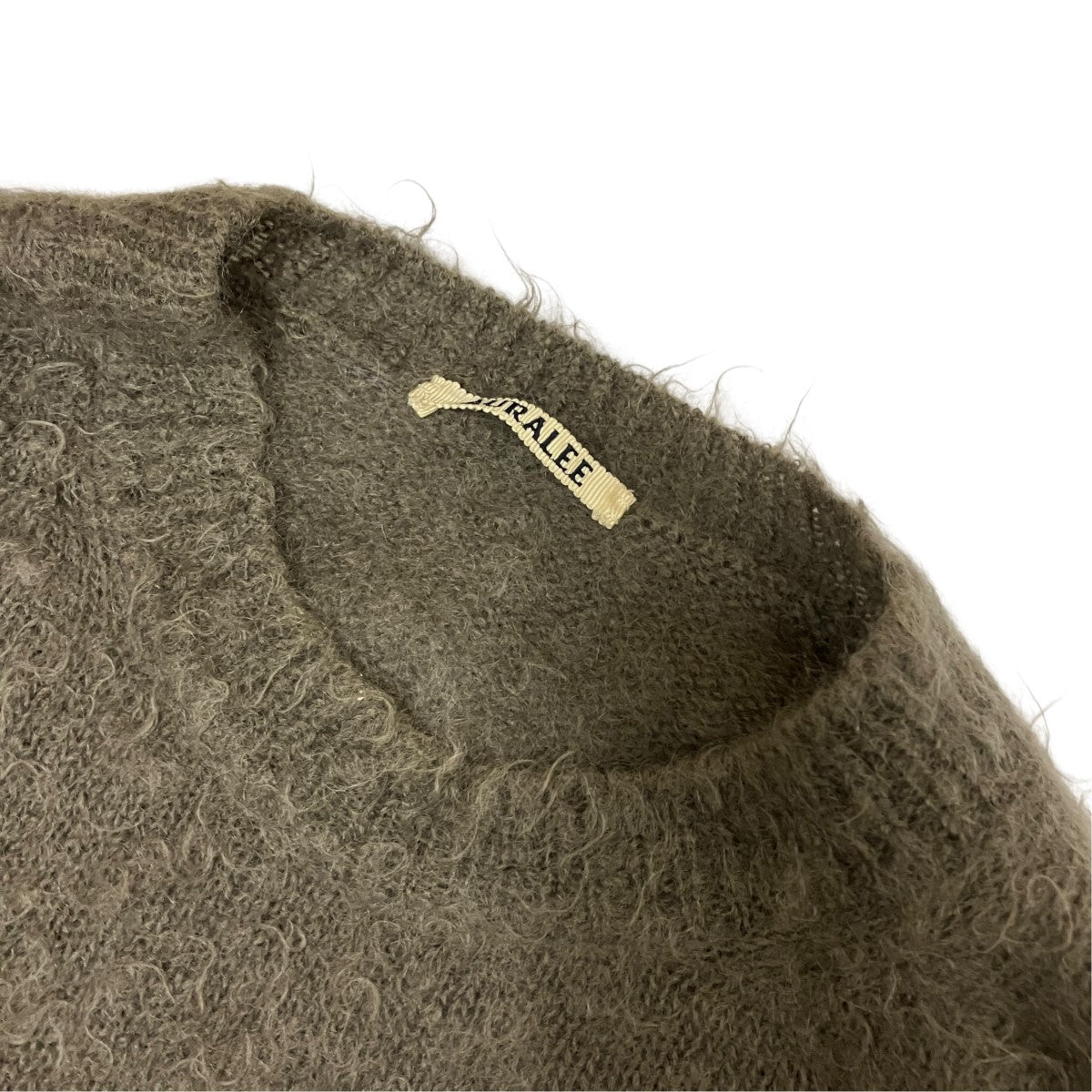 21AWBRUSHED SUPER KID MOHAIR KNIT P OモヘアクルーネックニットA21AP01KM