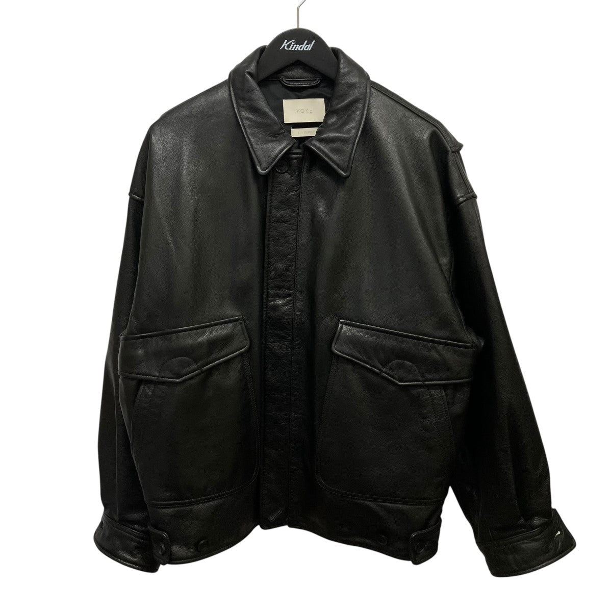 YOKE レザーフライトジャケット 古着・中古-1枚目のアイテム画像