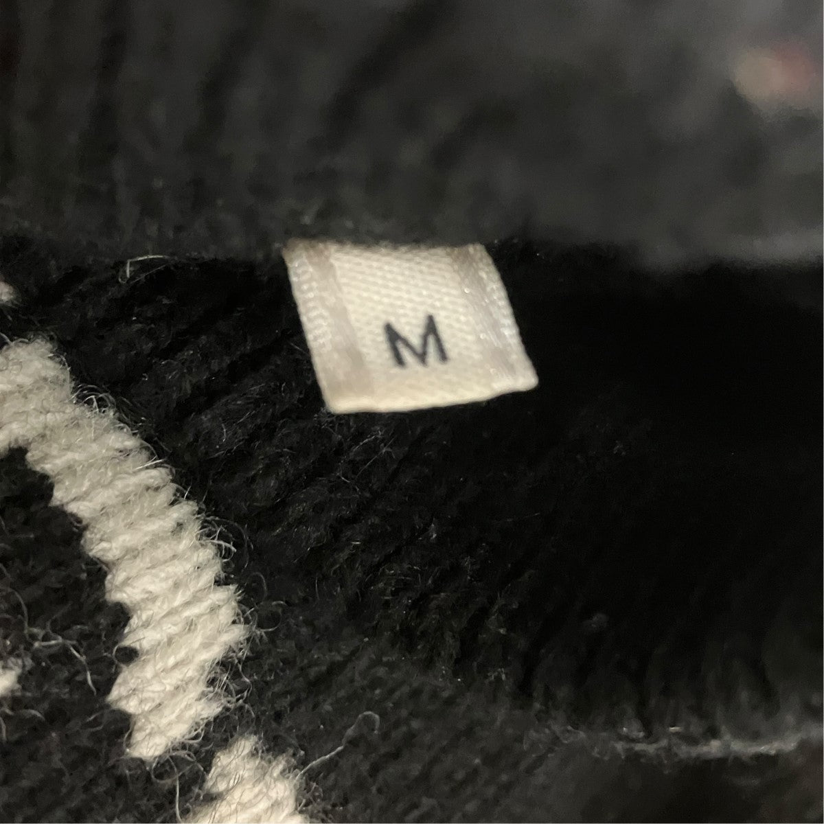 MOON LOVE KNITテキストロゴニット