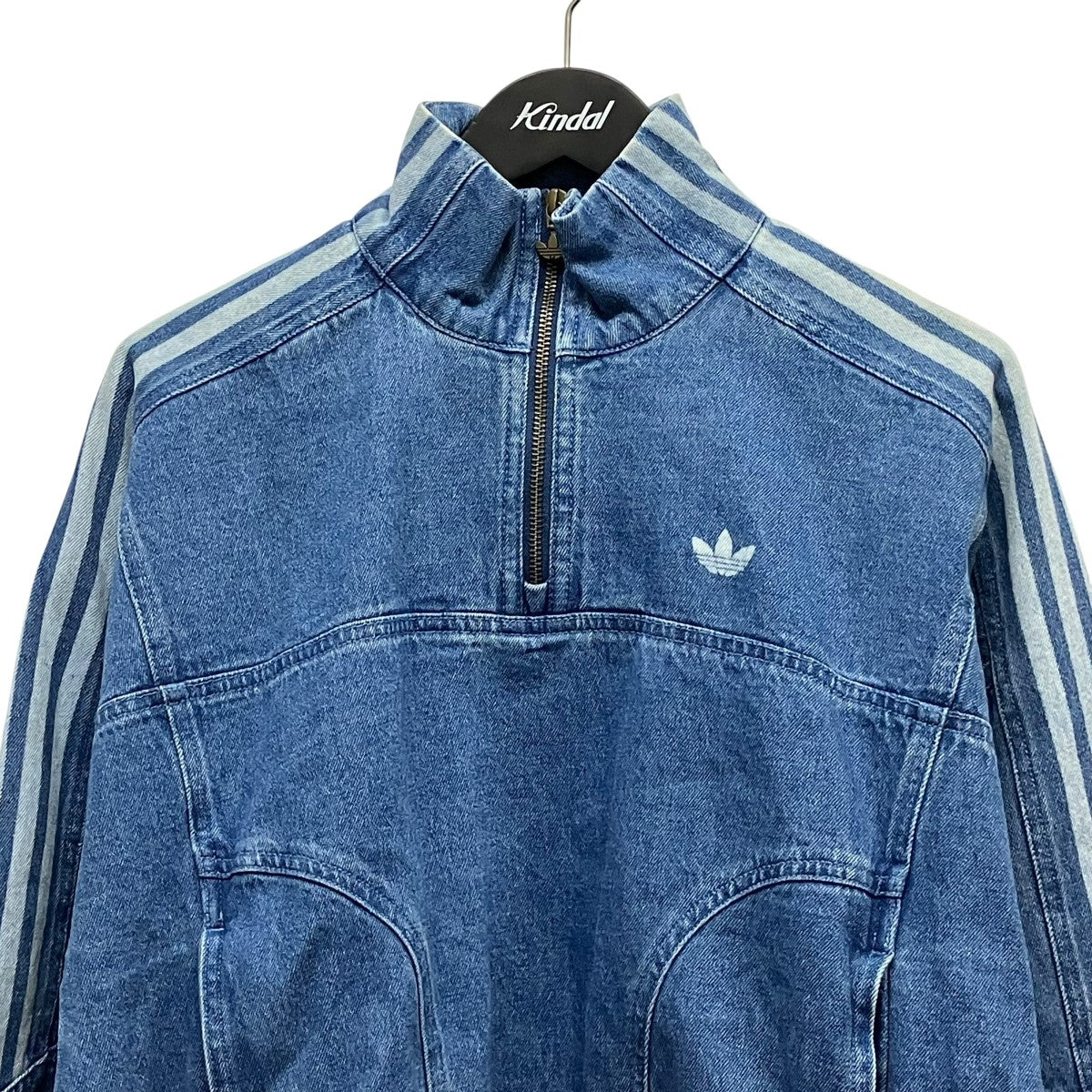 adidas(アディダス) TRACK TOPハーフジップデニムトラックジャケット