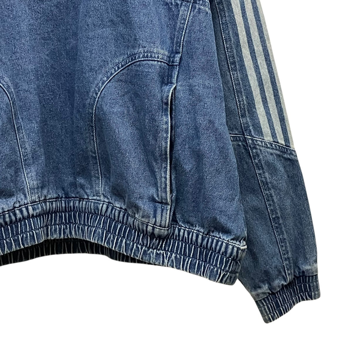adidas(アディダス) TRACK TOPハーフジップデニムトラックジャケット