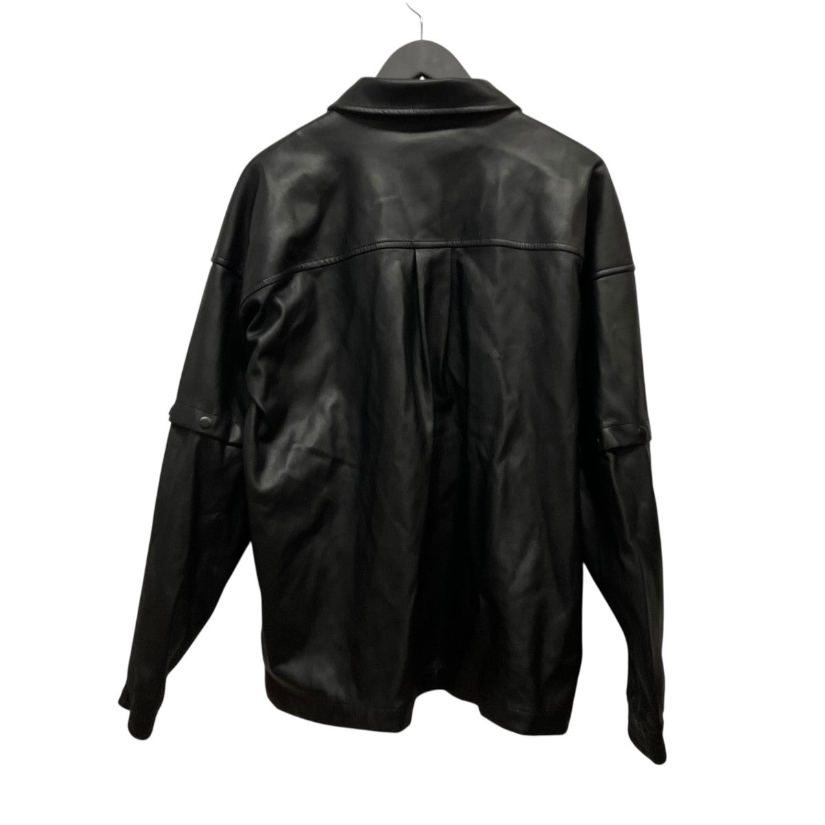 adidas(アディダス) 2wayフェイクレザーシャツジャケットHF2021 HF2021
