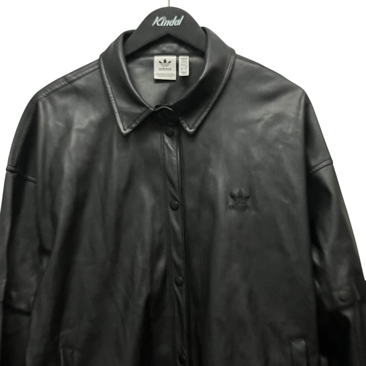 adidas(アディダス) 2wayフェイクレザーシャツジャケットHF2021 HF2021