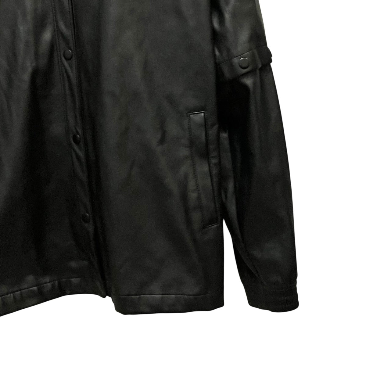 adidas(アディダス) 2wayフェイクレザーシャツジャケットHF2021 HF2021