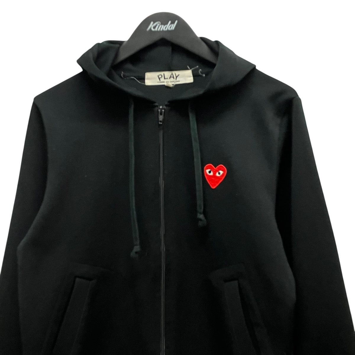 PLAY COMME des GARCONS(プレイコムデギャルソン) フーデットジップ