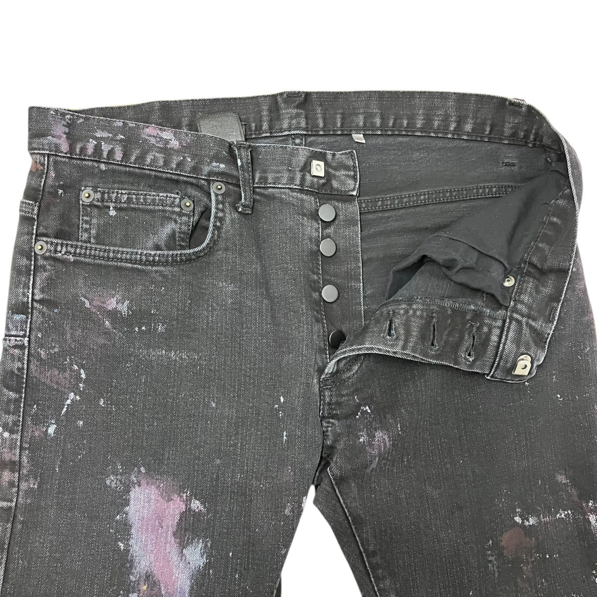 Dior Homme(ディオールオム) 10AWペイントスキニーデニムパンツ