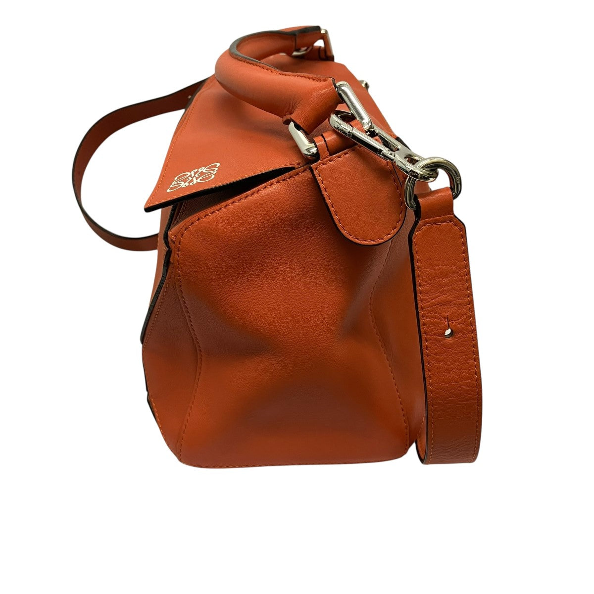ロエベ　オレンジ　ショルダーバック LOEWE(ロエベ) PUZZLE2WAYショルダーバッグ 061507 オレンジ サイズ