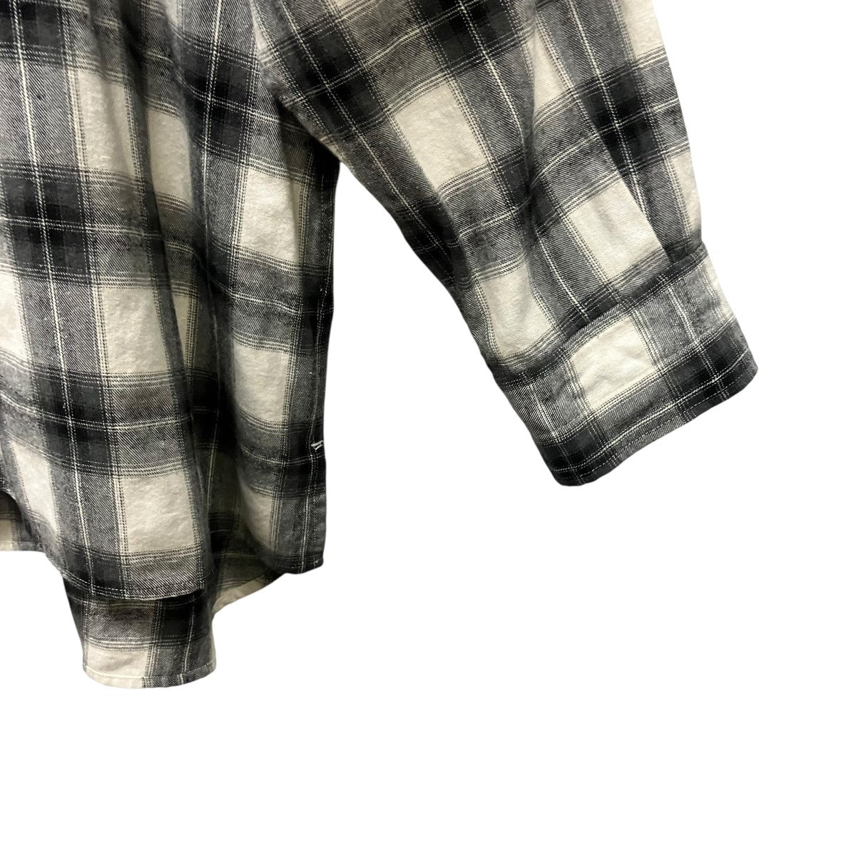 Oversized check Shirtチェック長袖シャツPV-030047-ap