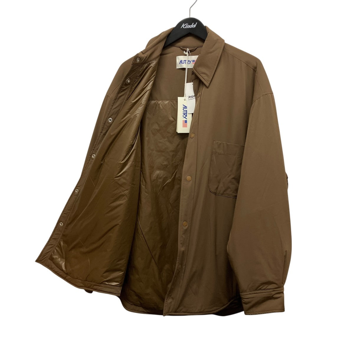 AUTRY PADDED SHIRT JACKETダウンジャケットSJPX50DC 25-010-521-0002-1-0 古着・中古-5枚目のアイテム画像