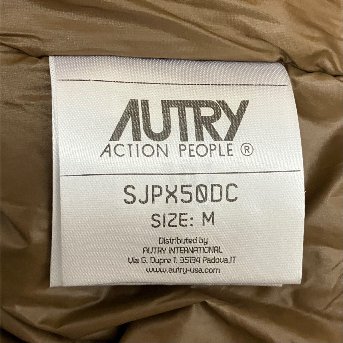 AUTRY PADDED SHIRT JACKETダウンジャケットSJPX50DC 25-010-521-0002-1-0 古着・中古-7枚目のアイテム画像