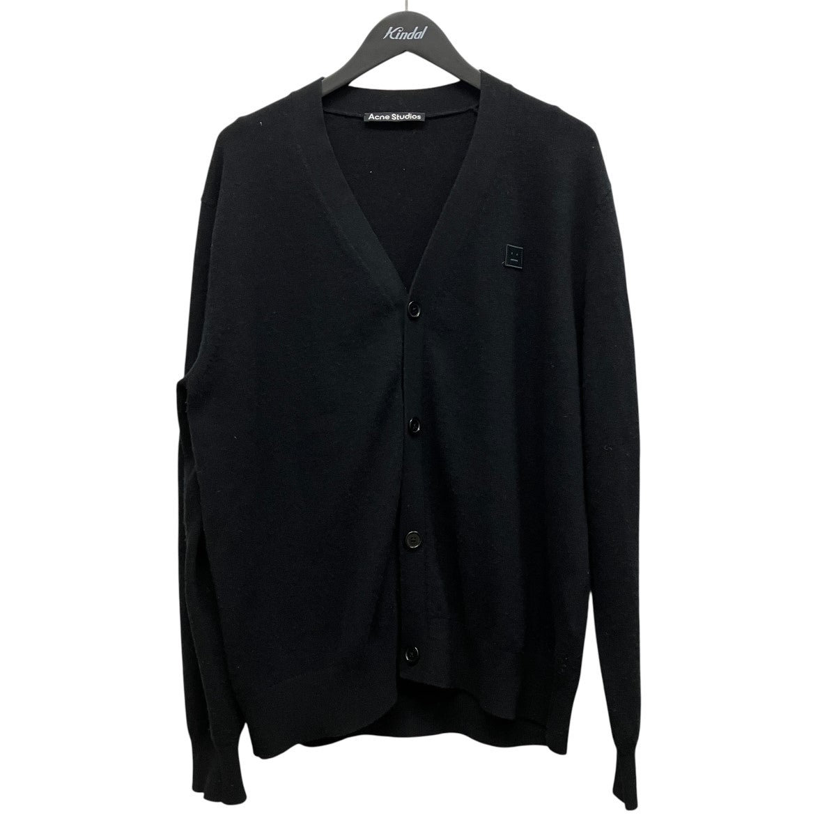 フェイスパッチウールカーディガンFA-UX-KNIT000029