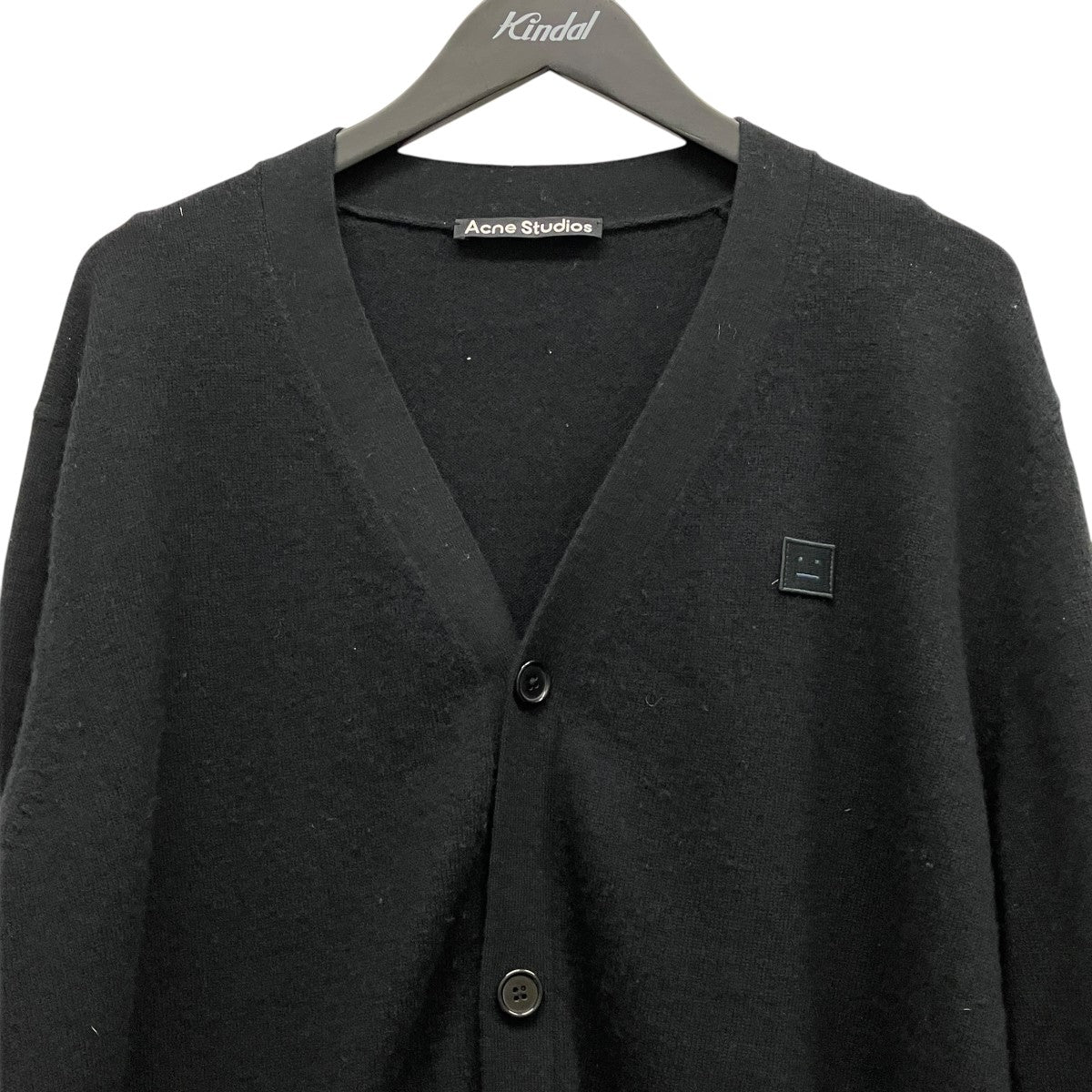 フェイスパッチウールカーディガンFA-UX-KNIT000029