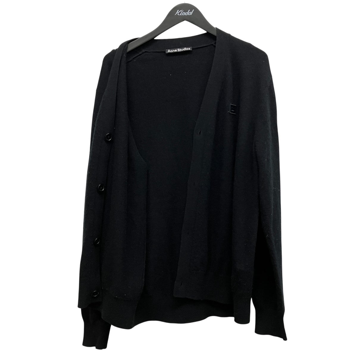 フェイスパッチウールカーディガンFA-UX-KNIT000029