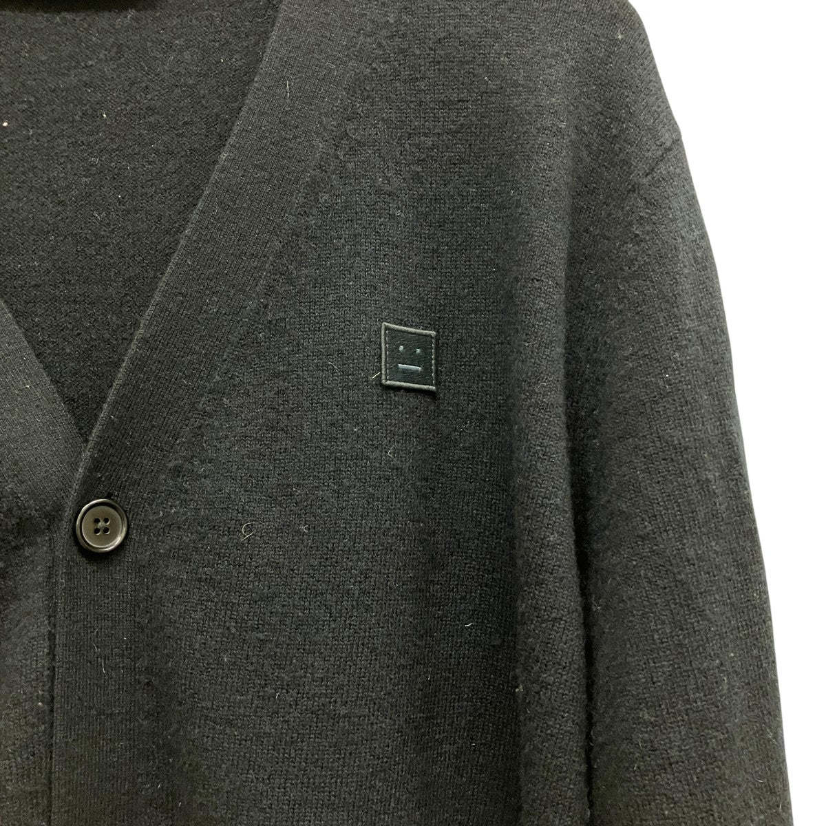 フェイスパッチウールカーディガンFA-UX-KNIT000029