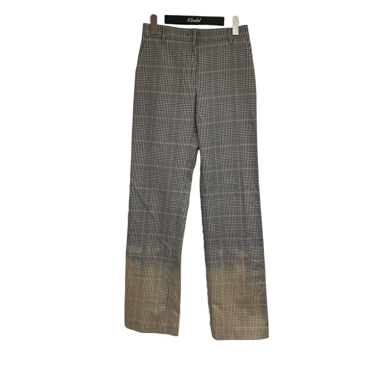 MSGM チェックセンタークリースパンツ2943MDP03C 207605 古着・中古-1枚目のアイテム画像