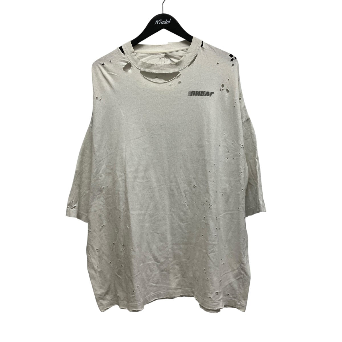 デストロイ加工Tシャツ