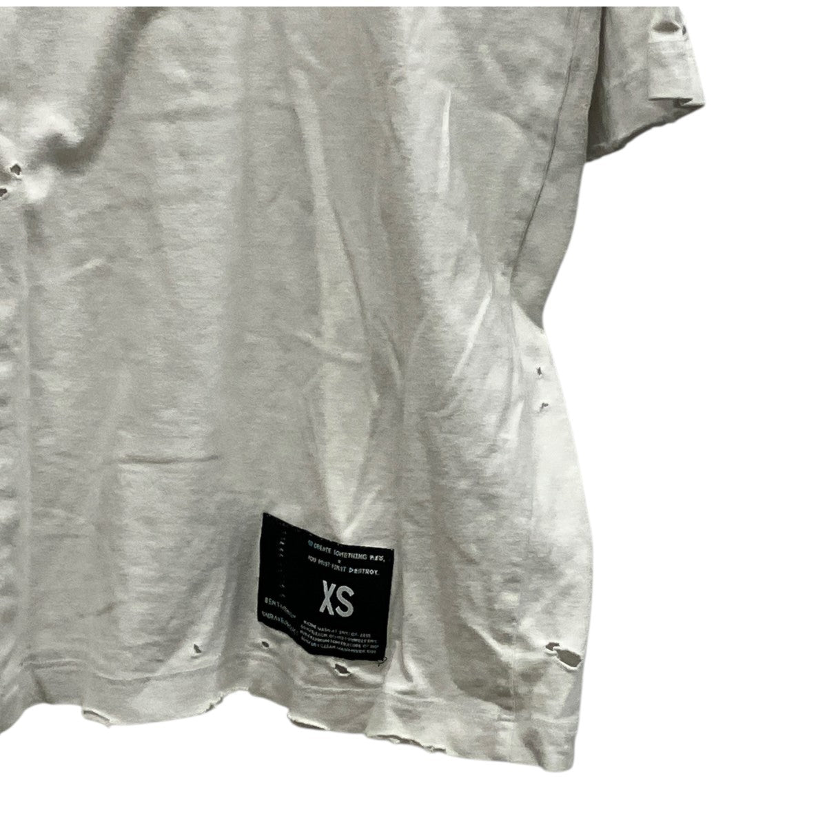 デストロイ加工Tシャツ