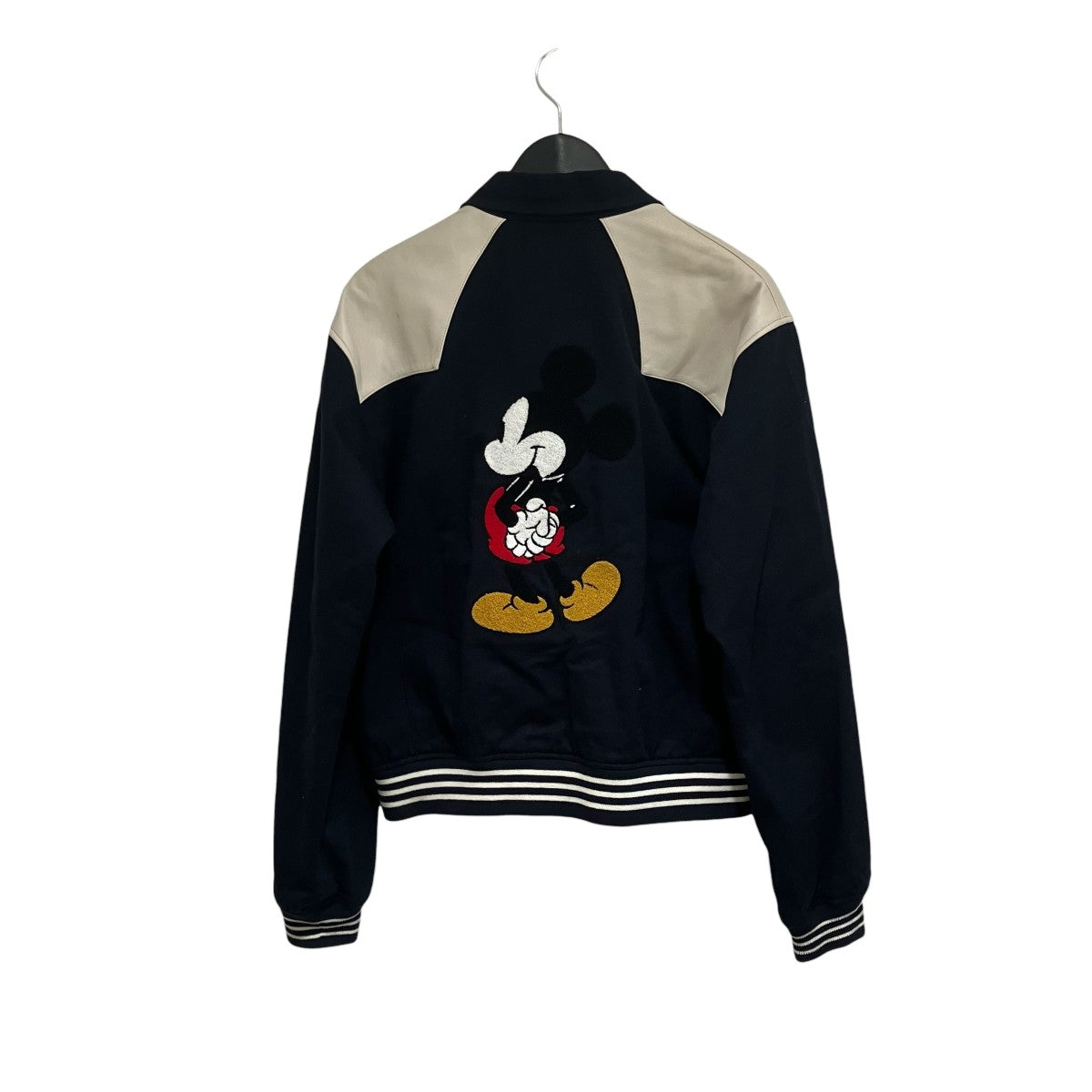 FORSOMEONE MICKEY TEDDY JACKETバックワッペンテディジャケット 古着・中古-2枚目のアイテム画像