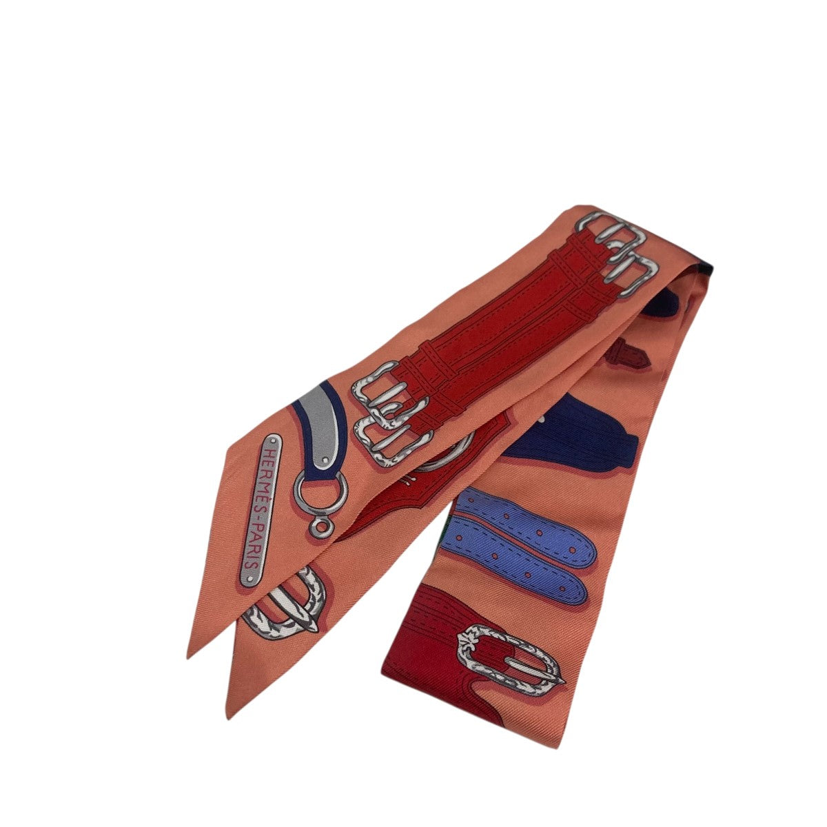 HERMES ツイリーシルクスカーフ 古着・中古-1枚目のアイテム画像