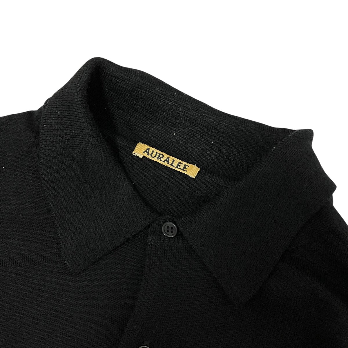 SUPER FINE WOOL KNIT SHIRTSダブルポケットニットシャツカーディガンA9AS01HT