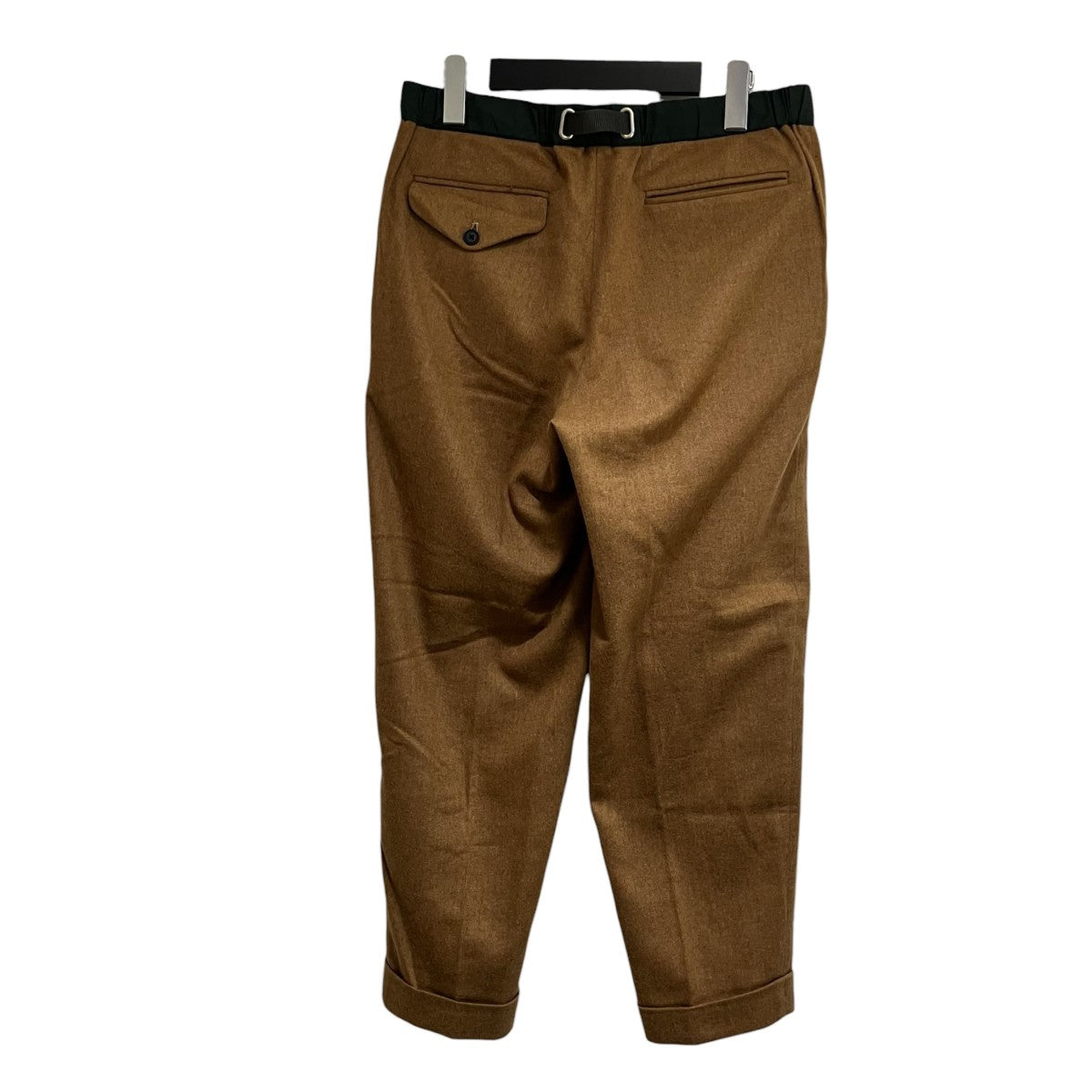 Waist-Cut Flannel Tapered Pantsウールイージーパンツ22WBM-P04134