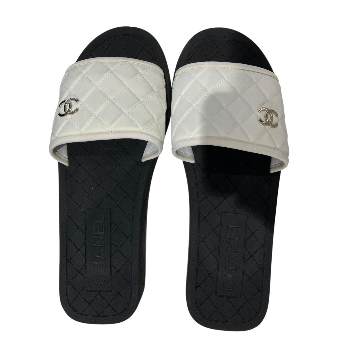 CHANEL(シャネル) フラットサンダルT G40144 T G40144 ブラック