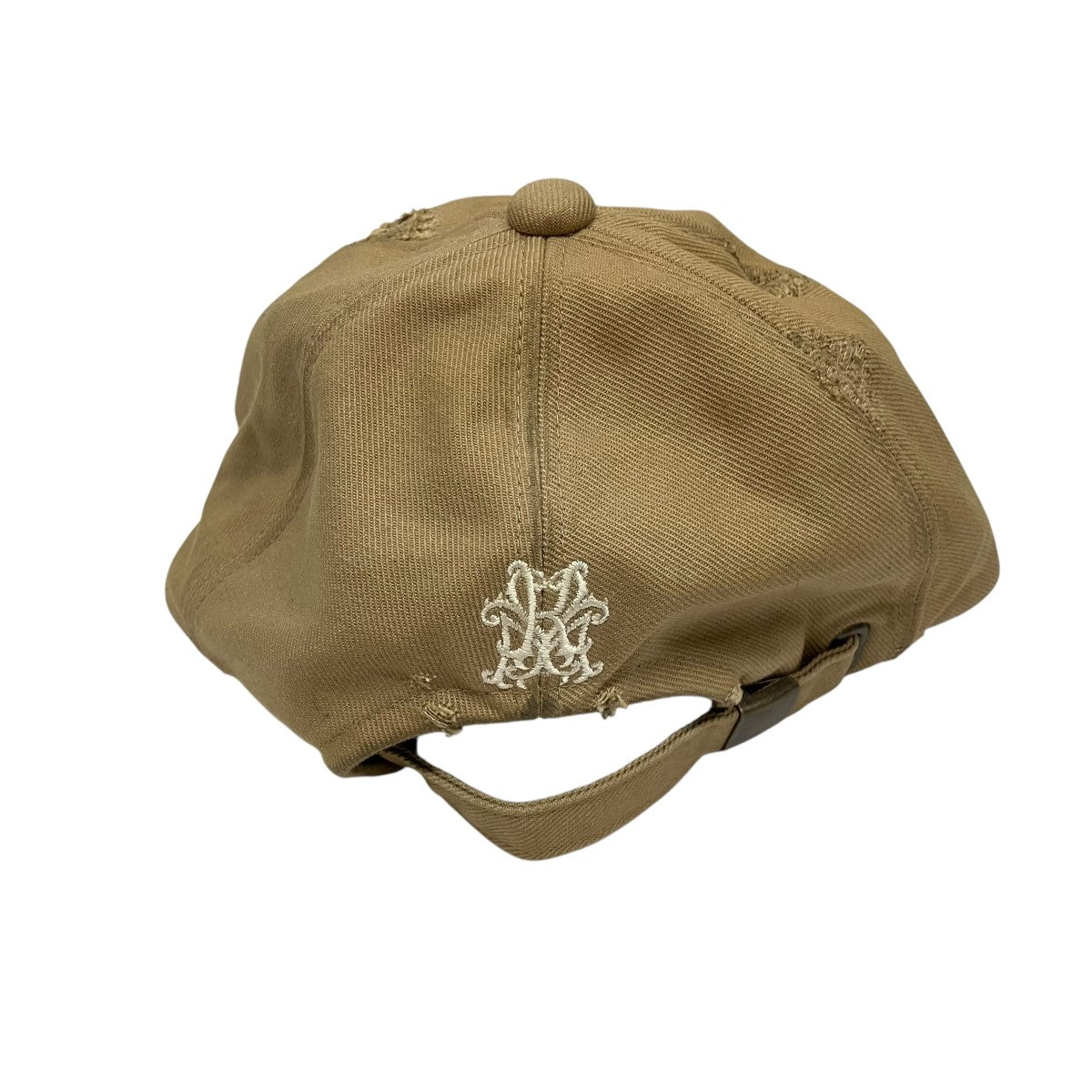 24AWDistressed Capダメージ加工キャップG13AC079-0